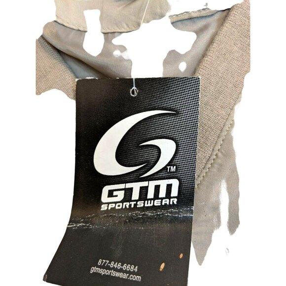 Sportswear Big 2X Beige 100% Polyester Rain Jacket  Golf Sportswear Golf 35c - Picture 10 of 12